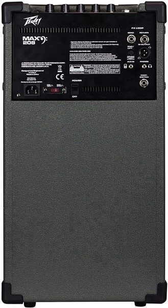 Peavey MAX 208 Bass Amplifier Combo (200 Watts, 2x8"), New, View