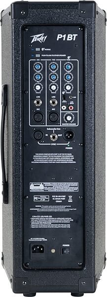 Peavey P1 BT All-In-One Professional Powered PA System, New, Action Position Back