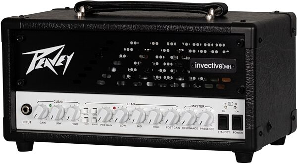 Peavey Invective.MH Guitar Amplifier Head (20 Watts), New, Angled Side