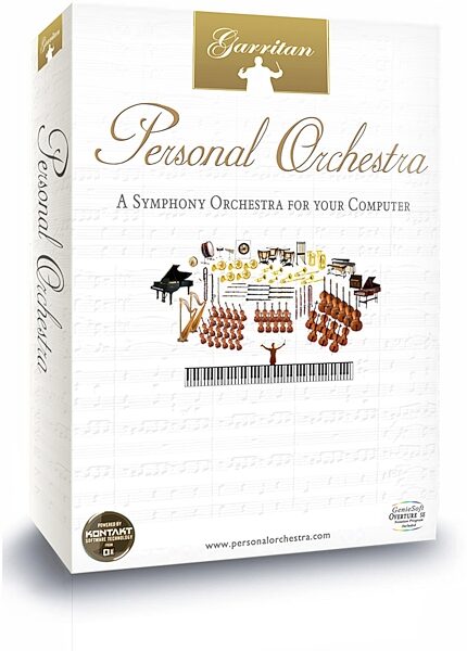 Garritan Personal Orchestra Soft Synth (Macintosh and Windows), Box View