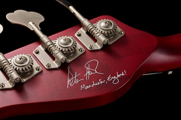 Yamaha Peter Hook Signature BB Bass Guitar (with Bag), Action Position Headstock