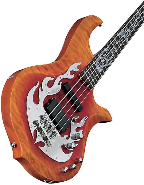 Traben Phoenix Electric Bass Guitar, Solarburst Body