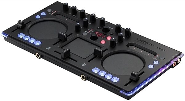 Korg Kaoss DJ USB Controller with FX, Angle