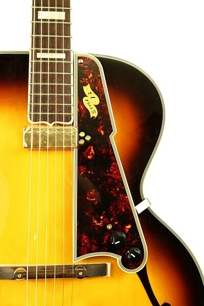 D'Angelico EX-Style B Archtop Electric Guitar (with Case), Pickguard