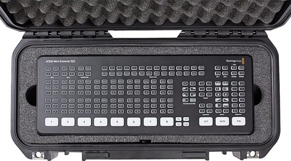 SKB iSeries 1706-6 Blackmagic Design ATEM Mini Extreme Case, 3i-17066ATM, Action Position Back