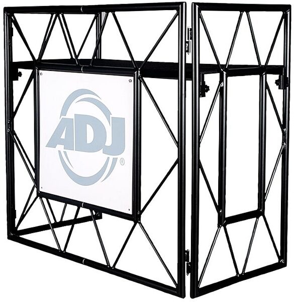 ADJ Pro Event Table II Collapsible Event Table, Matte Black, Fixture Front