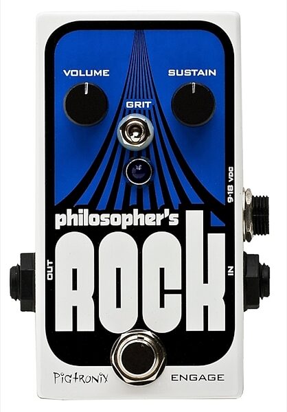 Pigtronix Philosopher's Rock Compressor Sustainer Pedal with Germanium Overdrive, Main