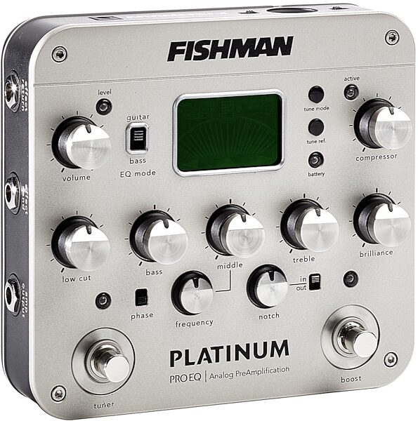 Fishman Platinum Pro EQ Analog Preamp Pedal, Warehouse Resealed, Right