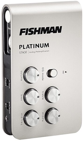 Fishman Platinum Stage EQ Analog Preamp Pedal, New, Right