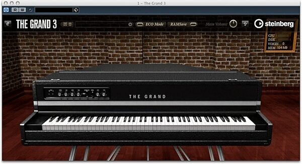 Steinberg The Grand Virtual Grand Piano (Mac and Windows), Screenshot - CP80