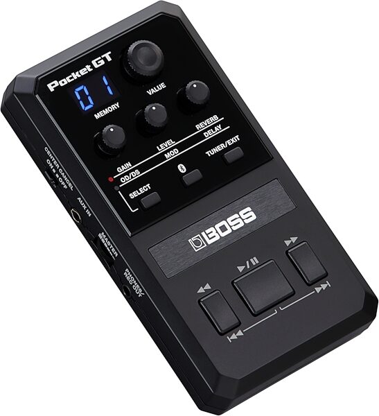 Boss Pocket GT Guitar Multi-Effects Processor, New, Action Position Front