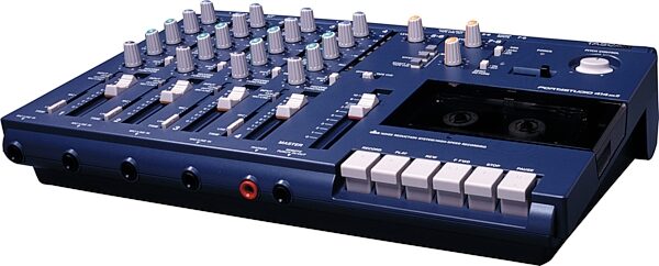 TASCAM 414MKII 4-Track Recorder, Right Angle View