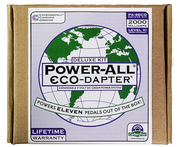 Power-All ECO-Dapter 9V DC Power Supply Deluxe Kit, New, view