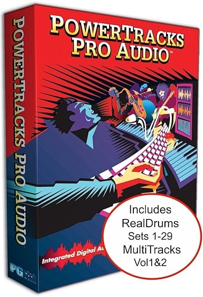 PG Music PowerTracks Pro Audio MultiPAK 2014 Software, Main