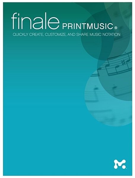 MakeMusic Finale PrintMusic 2014 Music Notation Software, Main