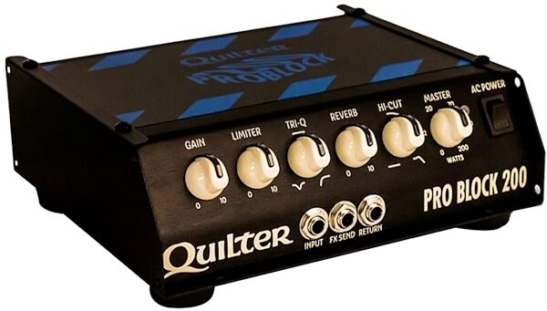 Quilter Pro Block 200 Guitar Amplifier Head with Reverb, Angle