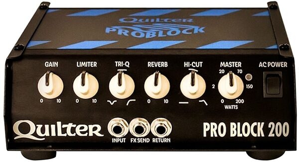 Quilter Pro Block 200 Guitar Amplifier Head with Reverb, Main