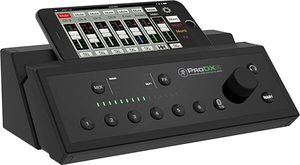 Mackie ProDX8 Wireless Digital Mixer, 8-Channel, Main