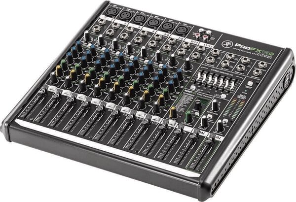 Mackie ProFX12 v2 USB Mixer with FX, 12-Channel, Left