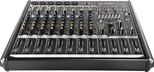 Mackie ProFX12 v2 USB Mixer with FX, 12-Channel, Front Slant