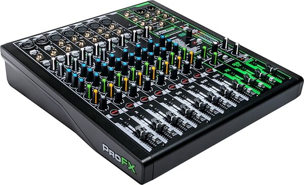 Mackie ProFX12v3 Professional USB Mixer, 12-Channel, New, Action Position Back