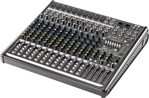 Mackie ProFX16 v2 USB Mixer with FX, 16-Channel, Left