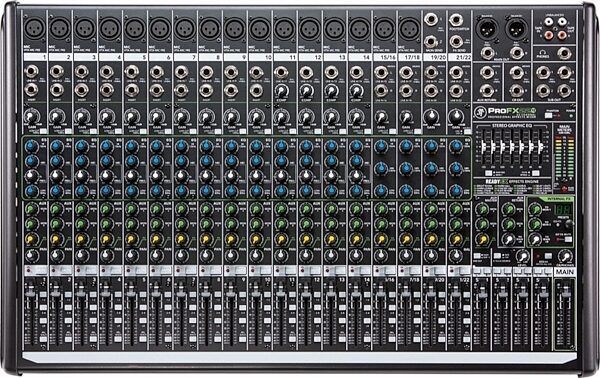 Mackie ProFX22 v2 USB Mixer with FX, 22-Channel, Main