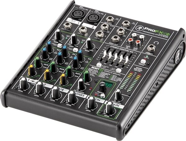 Mackie ProFX4 v2 Mixer with FX, 4-Channel, Left