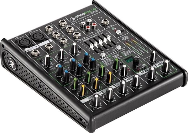 Mackie ProFX4 v2 Mixer with FX, 4-Channel, Right