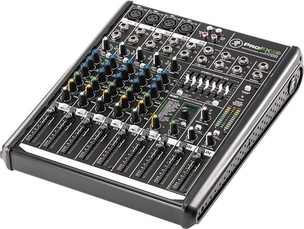 Mackie ProFX8 v2 USB Mixer with FX, 8-Channel, Left
