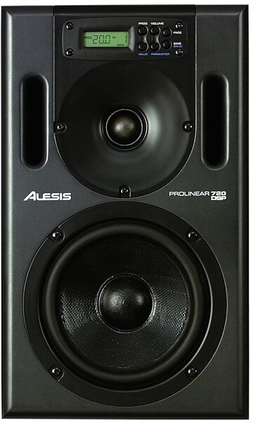 Alesis ProLinear 720 DSP Studio Monitor with Digital EQ, Front