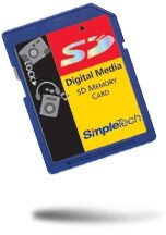SimpleTech Secure Digital Flash Memory Card, Main