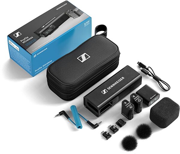 Sennheiser Profile Wireless 2-Channel Lavalier Microphone System, New, Action Position Back