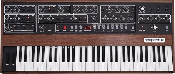 Sequential Prophet-10 Analog Synthesizer, New, Action Position Back