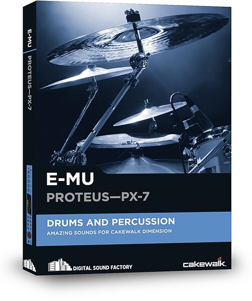 Cakewalk EMU PX7 Drums Sound Library for Dimension Pro, Main