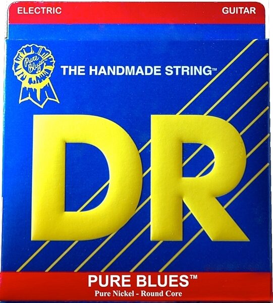 DR Strings Pure Blues Nickel Electric Guitar Strings, 11-50, PHR-11, Heavy, Main