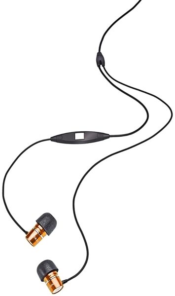 Ultrasone PYCO Aluminum High Performance In-Ear Headphones, Orange Top