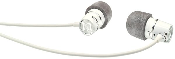 Ultrasone PYCO Aluminum High Performance In-Ear Headphones, White