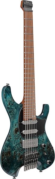 Ibanez Q547PB Q Series Electric Guitar, (with Gig Bag), Cosmic Blue, Action Position Back