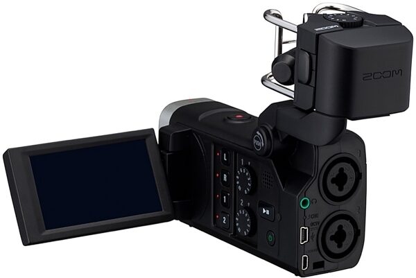 Zoom Q8 Handy Video Recorder, Blemished, Back Angle