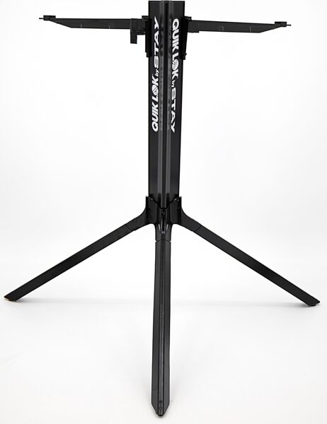 Quik Lok Stay Single-Tier Compact Keyboard Stand, New, Action Position Back