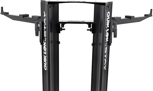 Quik Lok by Stay Piano 700 Keyboard Stand, Black, Action Position Back