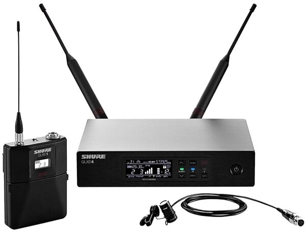 Shure QLXD14/84 Wireless System with WL184 Lavalier Microphone, Main