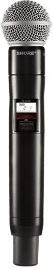 Shure QLXD2/SM58 SM58 Wireless Handheld Transmitter, Band G50 (470 - 534 MHz), Main