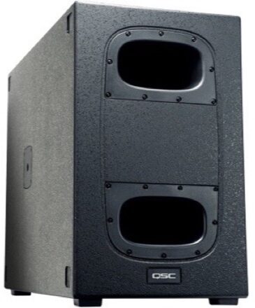 QSC KS212C K Cardioid Active Subwoofer Speaker (3600 Watts), USED, Scratch and Dent, Side