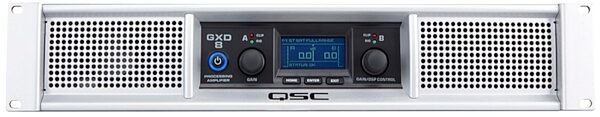 QSC GXD 8 Class D Power Amplifier with DSP (800 Watts), New, Main
