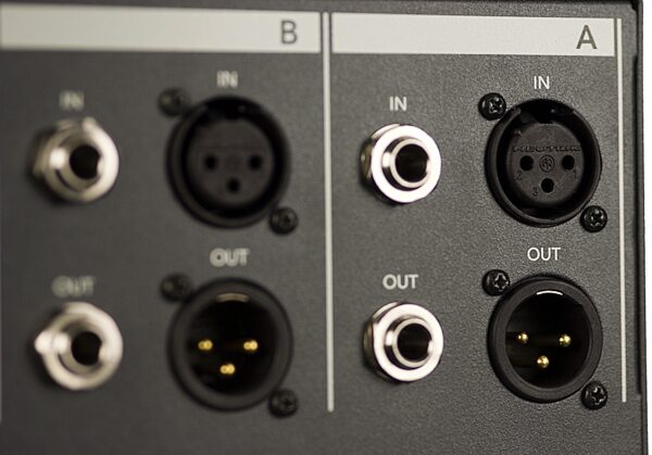 Mackie QuadEQ 4-Channel Digital Graphic Equalizer, Channel A Rear