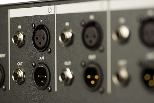 Mackie QuadEQ 4-Channel Digital Graphic Equalizer, Channel D Rear