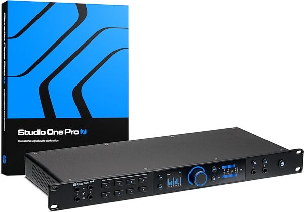 PreSonus Quantum HD 8 26x30 USB-C Audio Interface, USED, Open Box (Very Good), main w sw fixed