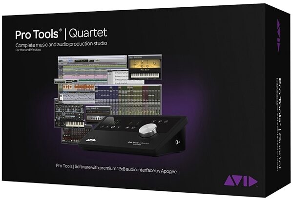 Avid Pro Tools Quartet Bundle, Package